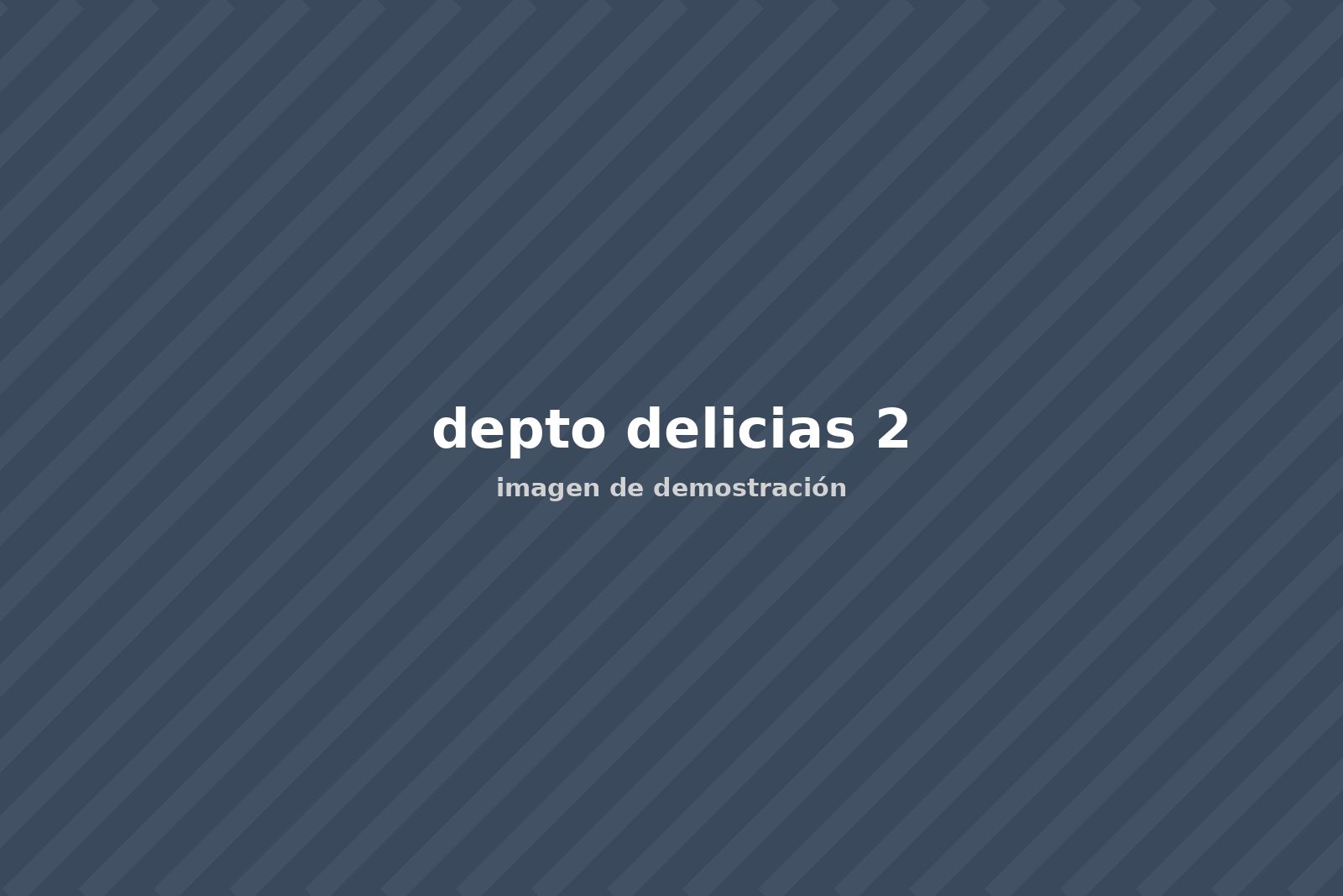 Departamento amueblado en Delicias